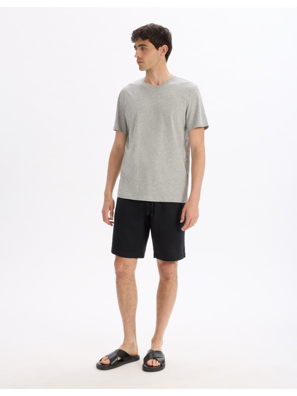 Celio Világosszürke alap ing Celio Tebase