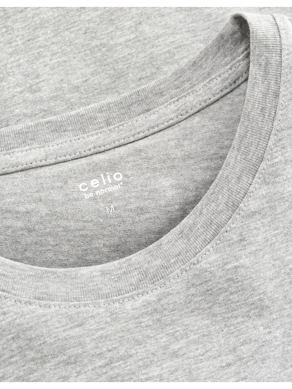 Celio Világosszürke alap ing Celio Tebase