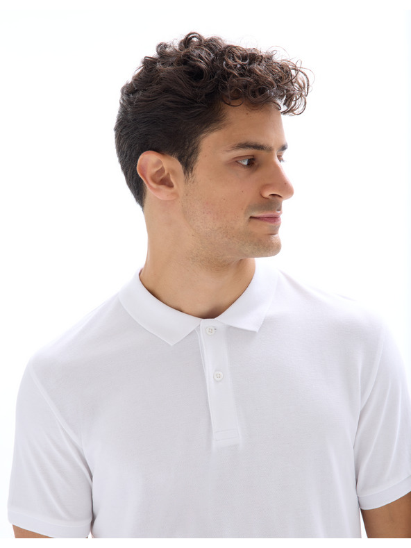 Celio Fehér férfi pólóing Celio