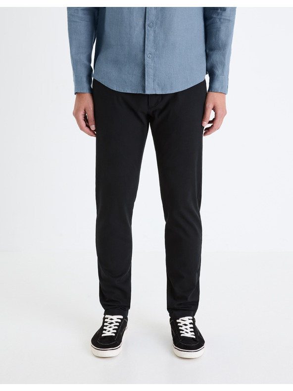 Celio Fekete férfi nadrág Celio