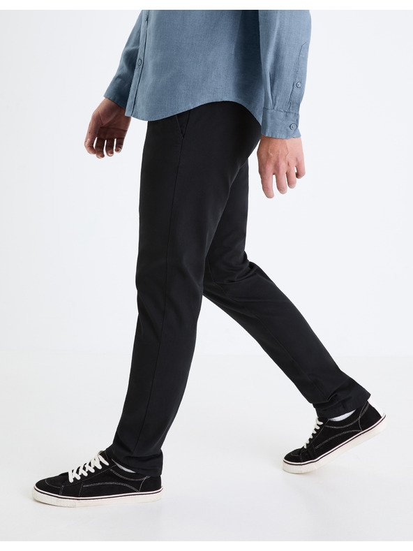 Celio Fekete férfi nadrág Celio