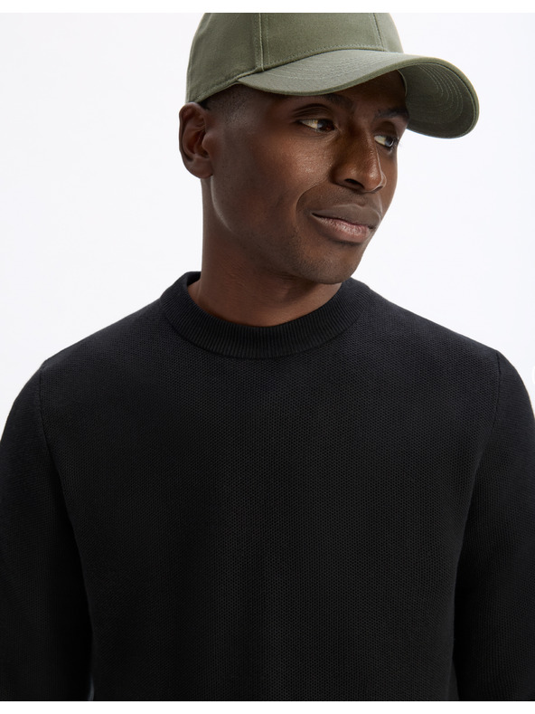 Celio Fekete férfi Celio Bepic pulcsi