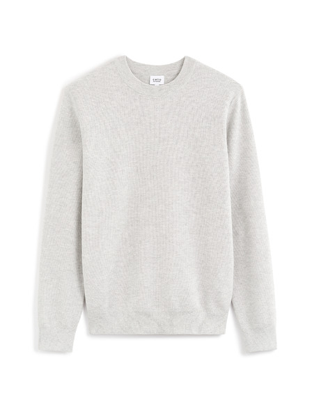 Celio Világosszürke Férfi pulóver Celio Bepic