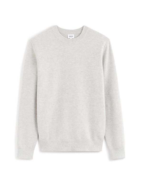 Celio Világosszürke Férfi pulóver Celio Bepic