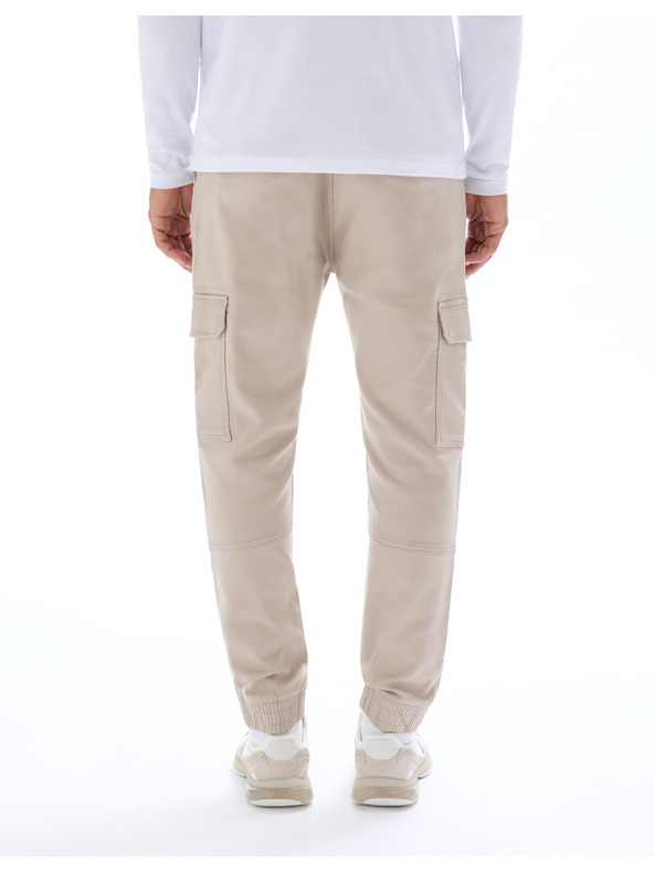 Celio Bézs színű férfi cargo nadrág Celio Cokit4
