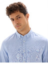 Celio Világoskék pamut férfi ing Celio Daxford