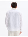 Celio Fehér férfi vászon ing Celio Daflix