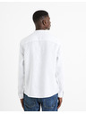 Celio Fehér férfi vászon ing Celio Damaolin