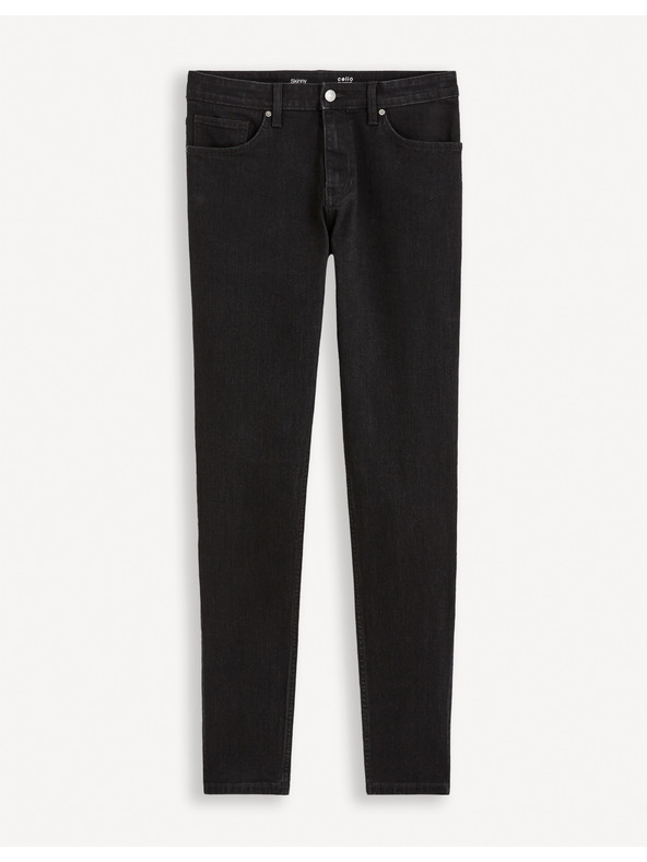 Celio Fekete férfi skinny fit farmer Celio Foskinny1