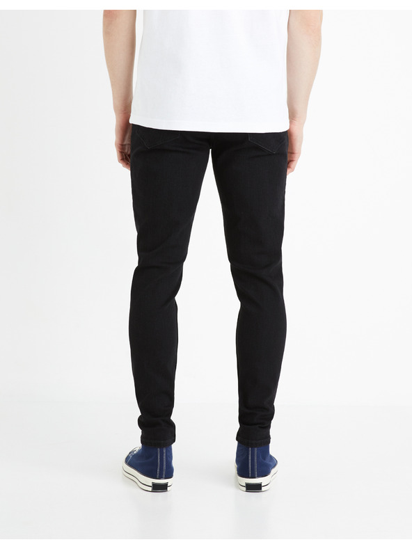 Celio Fekete férfi skinny fit farmer Celio Foskinny1