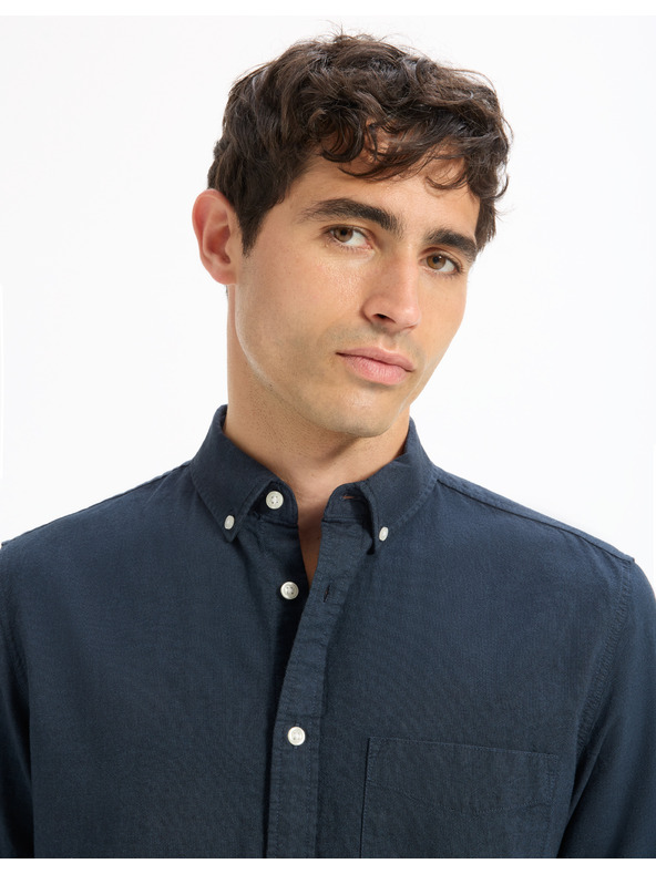 Celio Sötétkék férfi ing Celio Daxford