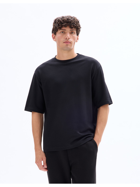 Celio Fekete férfi póló Celio Gehem