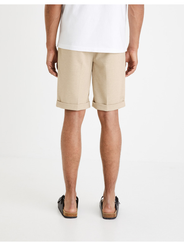 Celio Bézs színű férfi rövidnadrág Celio Doevanbm