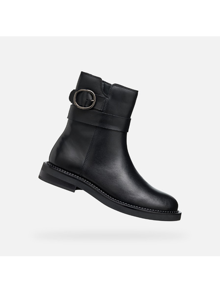 Geox Fekete női Geox Serilda bokacsizma