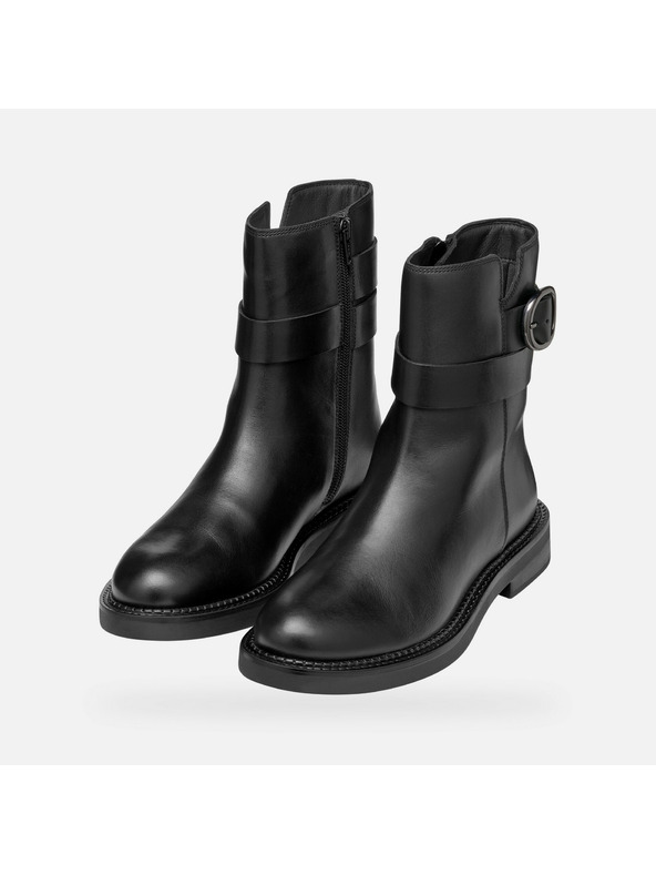 Geox Fekete női Geox Serilda bokacsizma