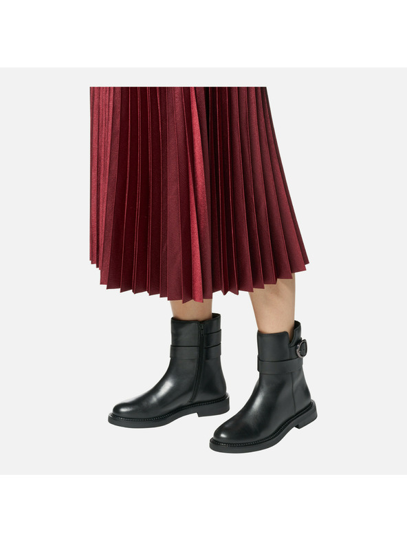 Geox Fekete női Geox Serilda bokacsizma