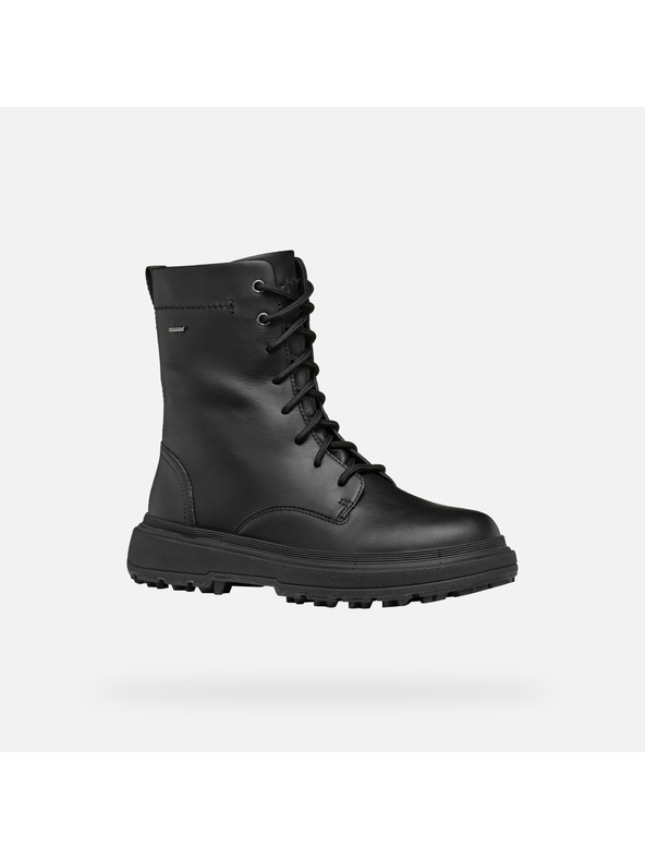 Geox Fekete női Geox Lamidie + Grip ABX bokacsizma