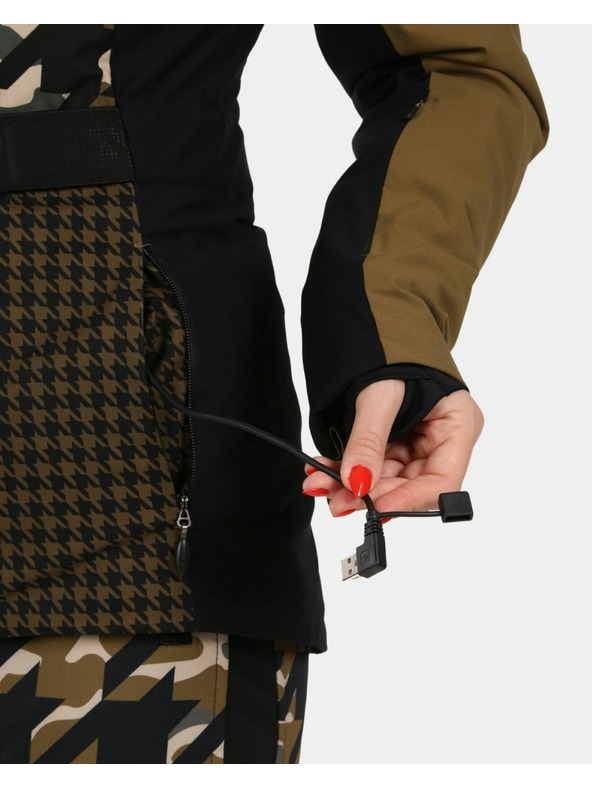 Kilpi Női sí kabát Kilpi CLAIR-W Khaki