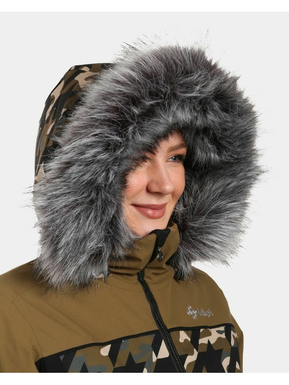 Kilpi Női sí kabát Kilpi CLAIR-W Khaki