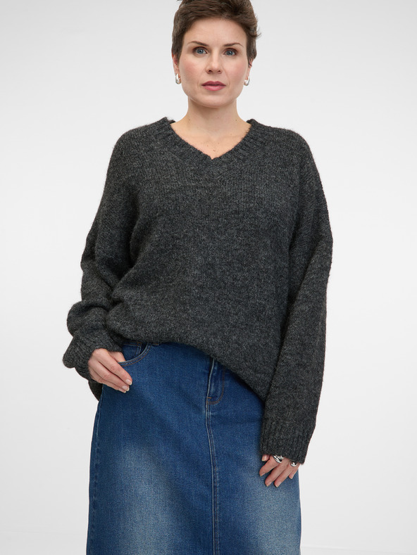 Orsay ORSAY sötétkék női farmer maxiszoknya