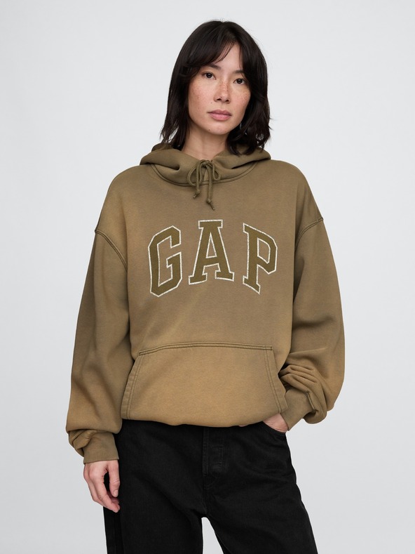 GAP Oversize pulóver logóval Unisex GAP