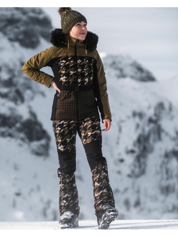 Kilpi Női softshell síelőnadrág Kilpi TORIEN-W Khaki