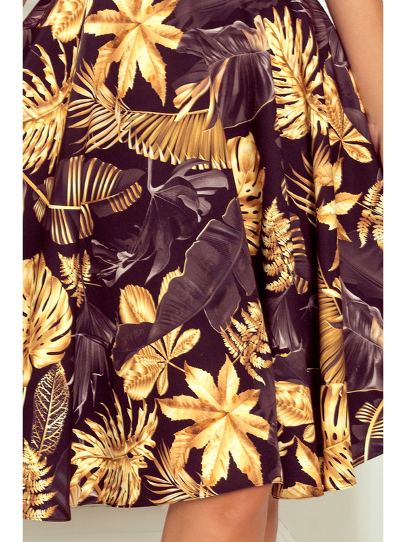 numoco Ruha - Édeskés nyakkivágással - Arany levél Numoco