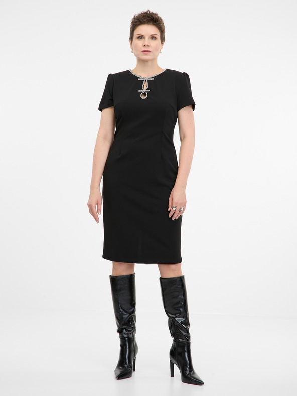 Orsay ORSAY fekete női ruha