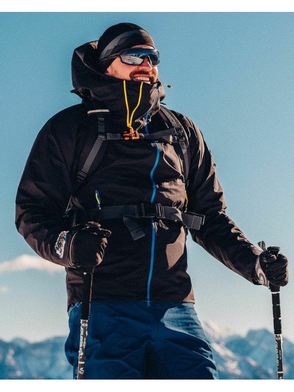 Kilpi Férfi vízálló outdoor dzseki Kilpi METRIX-M Fekete