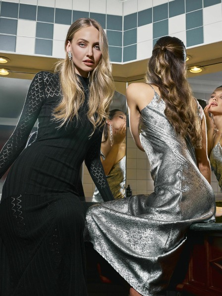 Orsay ORSAY fekete női maxi ruha