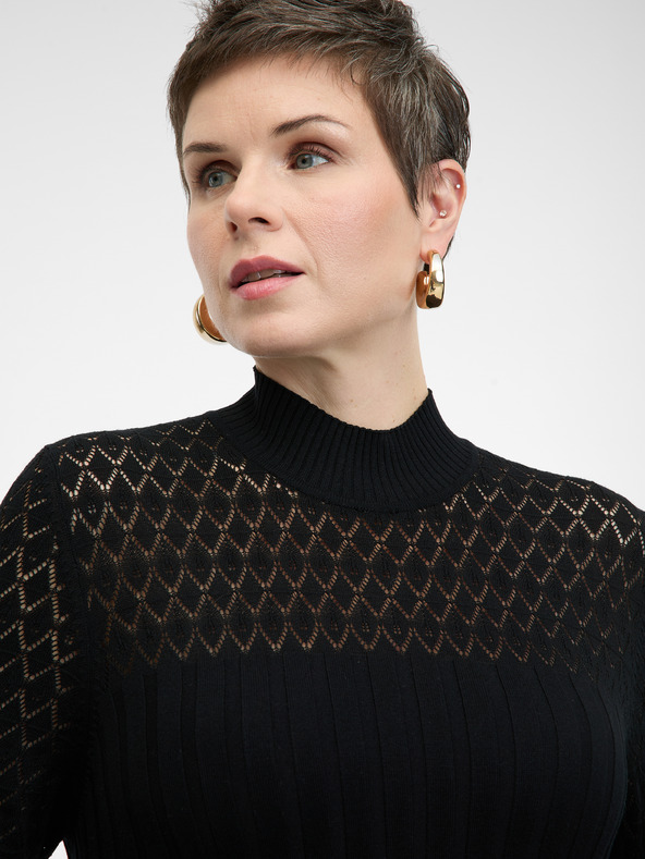 Orsay ORSAY fekete női maxi ruha