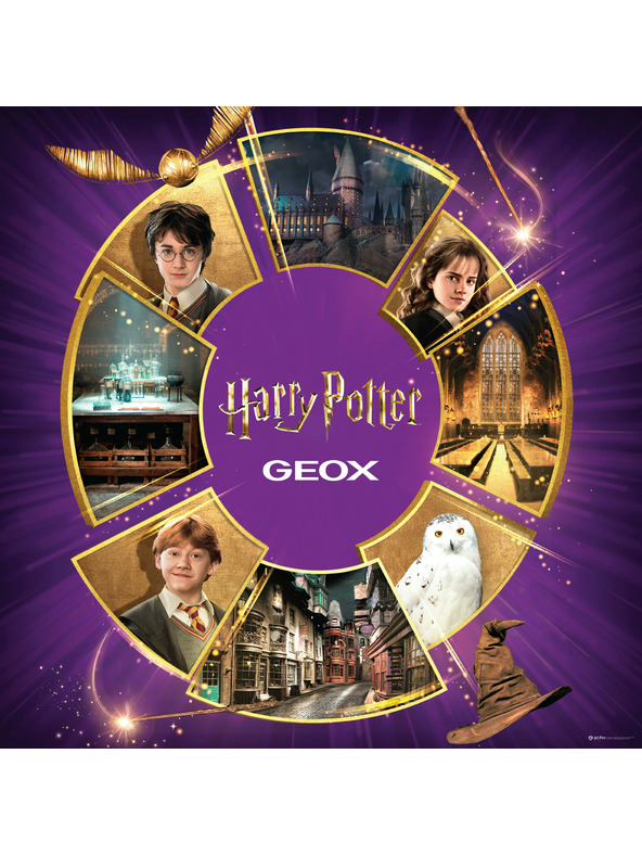 Geox Fehér Harry Potter fiú sportcipő Geox Eclyper