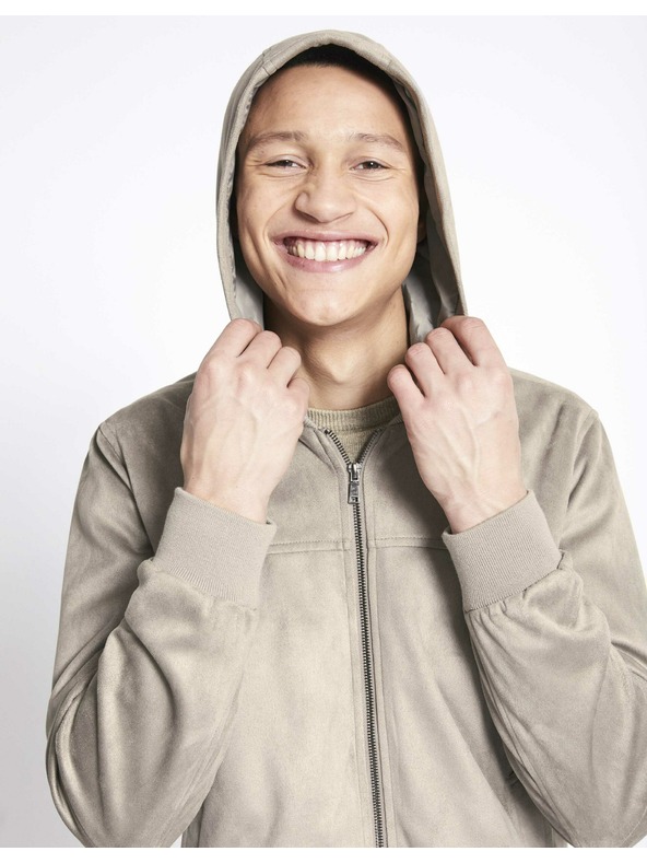 Celio Világosszürke férfi kabát Celio Nudaim