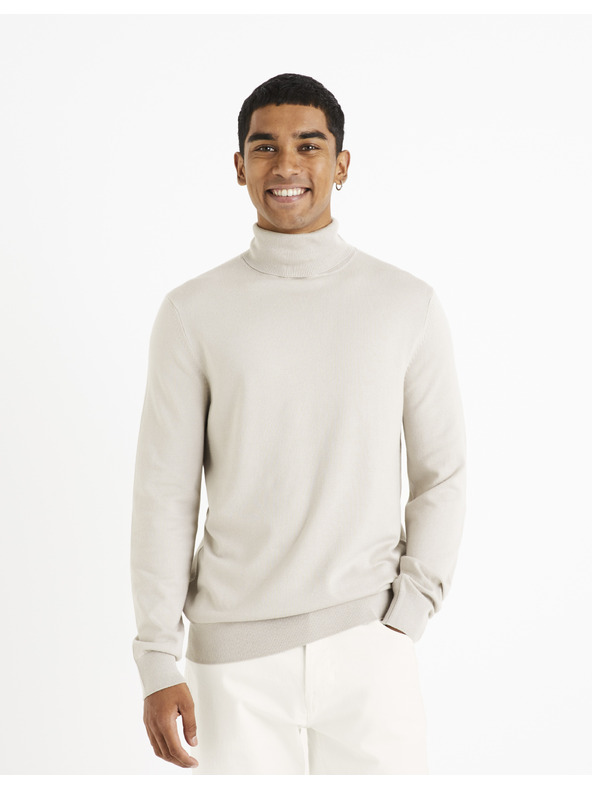 Celio Bézs színű férfi Celio Cerouley garbó