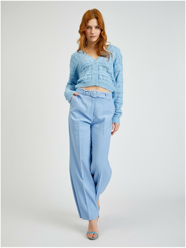 Orsay ORSAY világoskék mintás női kardigán