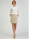 Orsay ORSAY bézs velúr női szoknya