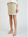 Orsay ORSAY bézs velúr női szoknya