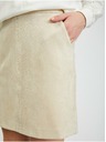 Orsay ORSAY bézs velúr női szoknya