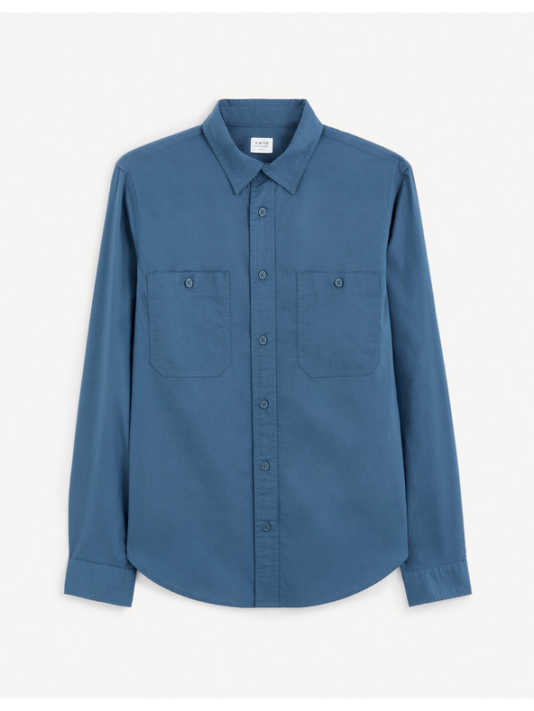 Celio Sötétkék férfi ing Celio Gagusti2