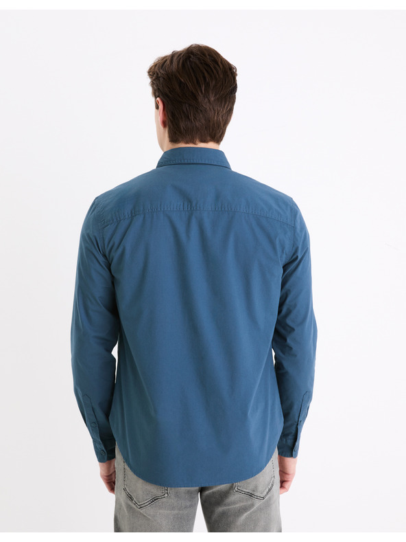Celio Sötétkék férfi ing Celio Gagusti2