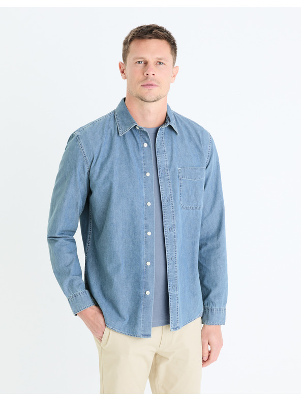 Celio Kék férfi farmering Celio Gagusti1