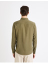 Celio Khaki színű férfi ing Celio Gacocel