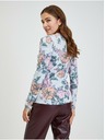 Orsay ORSAY vilgásoszürke női virágmintás póló
