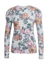 Orsay ORSAY vilgásoszürke női virágmintás póló