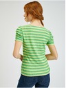 Orsay ORSAY sárga-zöld csíkos női póló