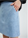 Orsay ORSAY világoskék velúr női szoknya
