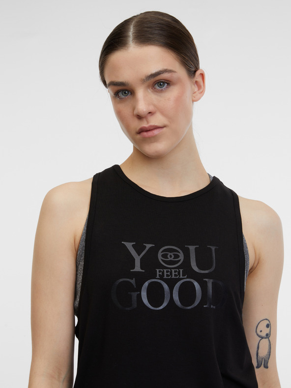 Orsay ORSAY fekete női sportos felső