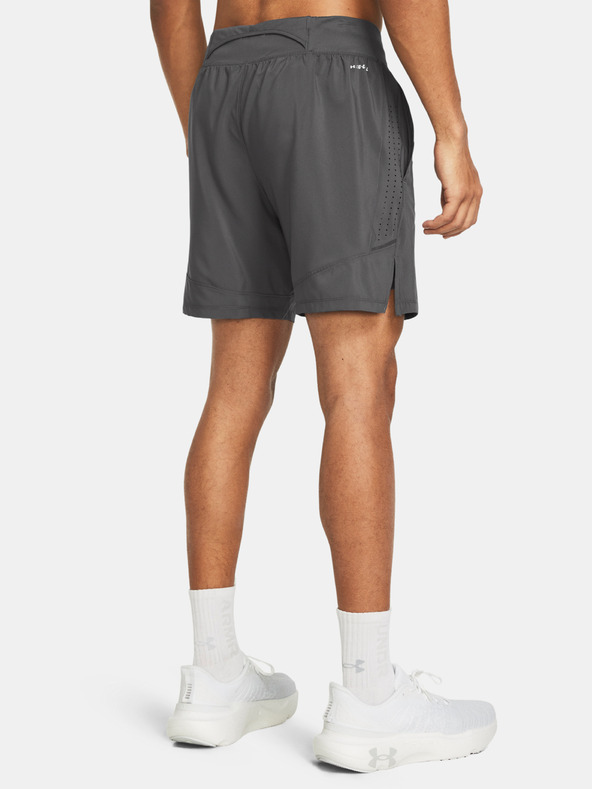 Under Armour Férfi rövidnadrágok Under Armour UA LAUNCH PRO 2n1 7'' SHORTS-GRY