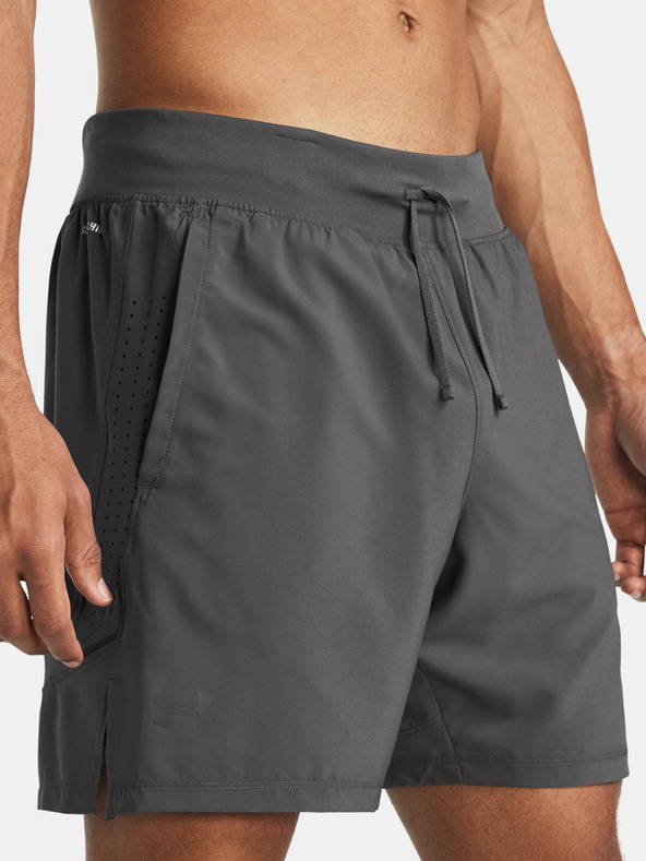 Under Armour Férfi rövidnadrágok Under Armour UA LAUNCH PRO 2n1 7'' SHORTS-GRY