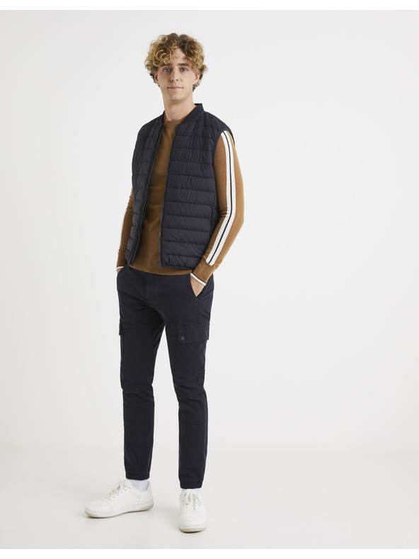 Celio Barna gyapjú pulóver Celio Veritas